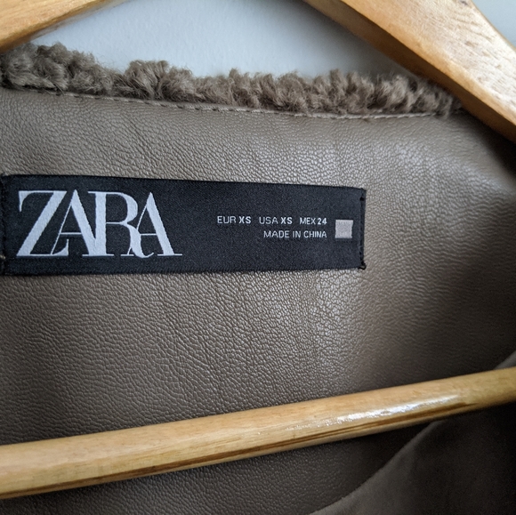 Zara teddy jacket - Picture 6 of 8